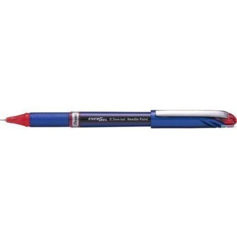 PIÓRO ŻELOWE PENTEL ENERGEL BL117 CZERWONE, CZERWONY Pentel