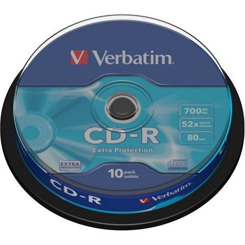 PŁYTA CD-R VERBATIM CAKE BOX 10 SZT. Verbatim