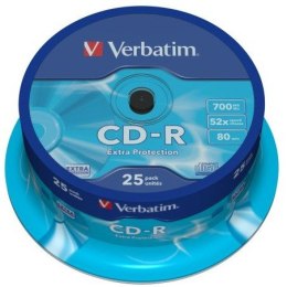 PŁYTA CD-R VERBATIM CAKE BOX 25 SZT. Verbatim