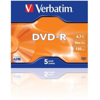 PŁYTA DVD-R VERBATIM SLIM 1 SZT. Verbatim