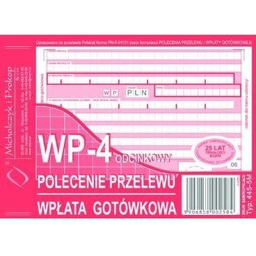 POLECENIE PRZELEWU A6 4-ODCINKI MIĘKKIE (O+3K) MICHALCZYK I PROKOP A6 Michalczyk i Prokop