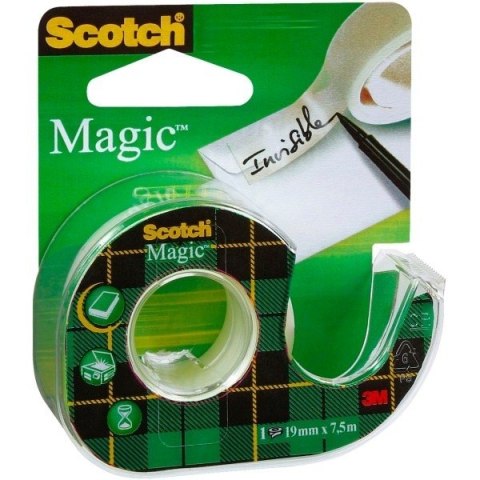 TAŚMA KLEJĄCA NA PODAJNIKU MATOWA 890 8-1975 SCOTCH MAGIC 19 MM X 7.6 M Scotch