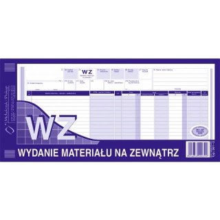 WZ WYDANIE MATERIAŁU NA ZEWN. 1/3 A3 (WIELOKOPIA) MICHALCZYK I PROKOP Michalczyk i Prokop