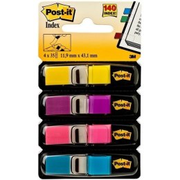 ZAKŁADKI POST-IT 12 X 43 MM 683-4AB 4 KOLORY NEONOWE PO 35 SZT. WĄSKIE Post-it