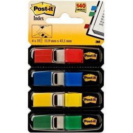 ZAKŁADKI POST-IT WĄSKIE 12 X 43 MM 683-4 4 KOLORY PO 35 SZT. Post-it