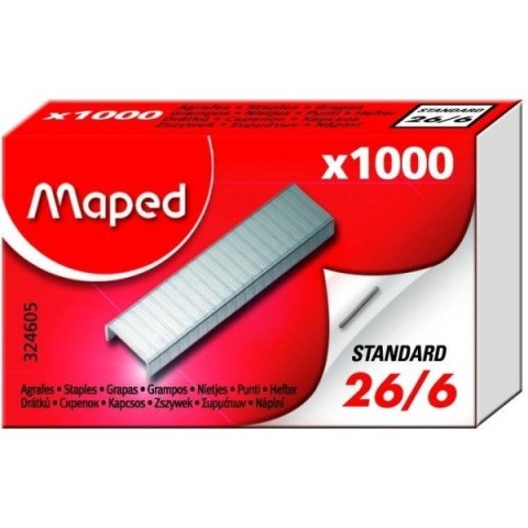 ZSZYWKI MAPED 26/6 1000 SZT Maped