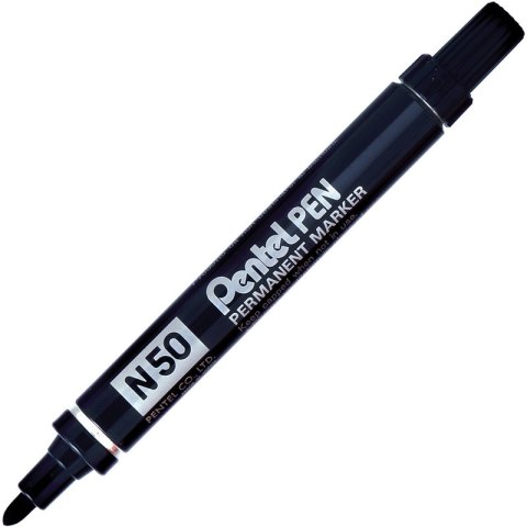 MARKER PERMANENTNY PENTEL N50, CZARNY Pentel