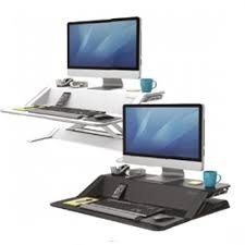 Stanowisko do pracy Fellowes Sit-Stand Lotus czarne Fellowes