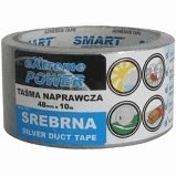 Taśma naprawcza 48 X 10 M srebrna (POWER TAPE) Smart