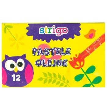 PASTELE OLEJNE STRIGO 12 KOLORÓW STRIGO