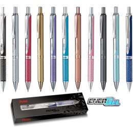 PIÓRO KULKOWE PENTEL ENERGEL BL407, CZERWONY Pentel