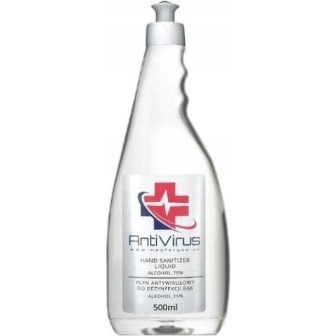 Płyn do dezynfekcji rąk AntiVirus 500ml ANTIVIRUS