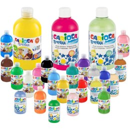 Farba tempera Carioca 500ml różowa, RÓŻOWY CARIOCA