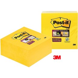 Karteczki Post-it Super Sticky 76x76mm (2028-S) żółte (350) Post-it