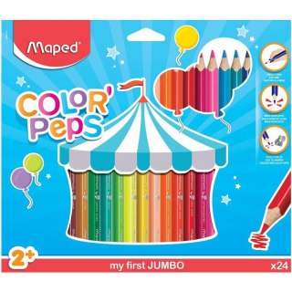 Kredki Maped Color'Peps Jumbo Early Age 24 kolory Maped