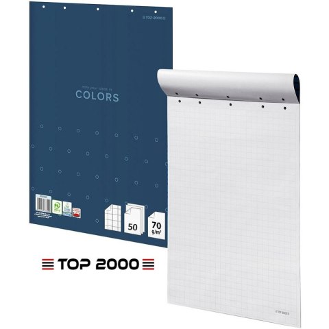 Blok do flipchartu Top 2000 Colors 64x90cm kratka (50) Top 2000