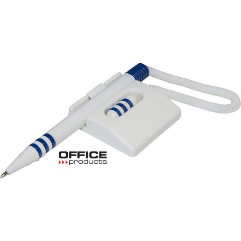 Długopis na sprężynce Office Products leżący niebieski Office Products