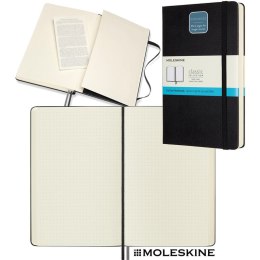 Notatnik Moleskine Classic L (13x21cm) kropki czarny Moleskine