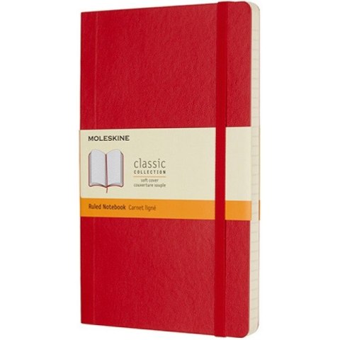 Notatnik Moleskine Classic L (13x21cm) linia czerwony Moleskine