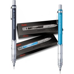 Ołówek automatyczny Pentel GraphGear 300 0.7mm błękitny, BŁĘKITNY Pentel