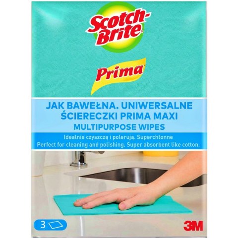 Ściereczki Scotch-Brite Prima Jak bawełna (3) Scotch-Brite