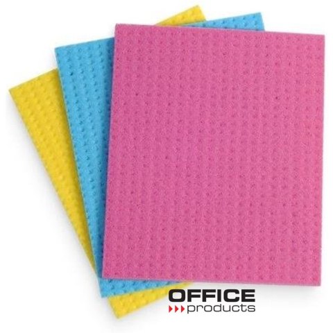 Ściereczki gąbczaste Office Products 16x18cm (3) Office Products