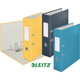 Segregator Leitz 180° Cosy Soft Touch A4/80mm żółty, ŻÓŁTY Leitz
