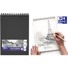 Szkicownik Oxford Sketchbook A4/50k czarny Oxford