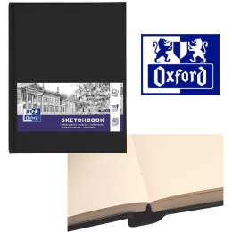 Szkicownik Oxford Sketchbook A4/96k czarny Oxford