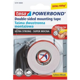 Taśma dwustronna Tesa PowerBond 19mm/1.5m TESA