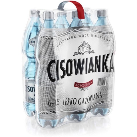 Woda Cisowianka 1.5L lekko gazowana (6) Cisowianka