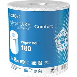 Czyściwo w rolce Velvet Care Professional 180m 2w celuloza białe VELVET CARE