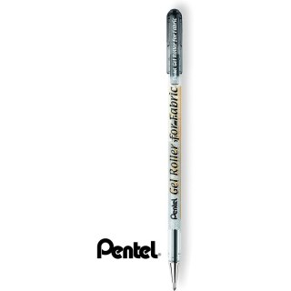 Długopis do tkanin Pentel Gel Roller for Fabric czarny Pentel