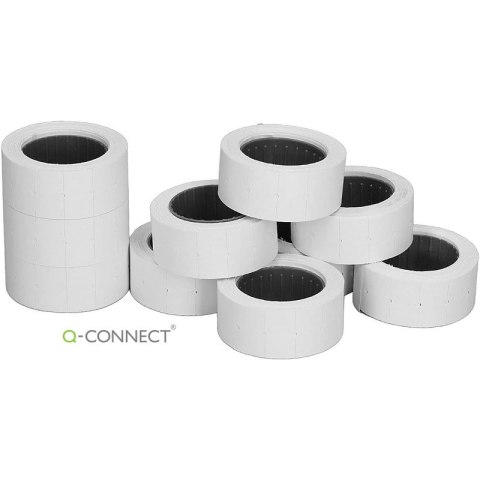 Etykiety do metkownic Q-Connect 21x12mm białe (10) Q-CONNECT