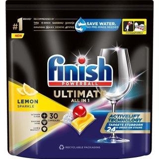 Kapsułki do zmywarki Finish Ultimate All-in-1 Lemon (30) FINISH