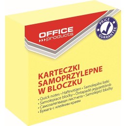 Karteczki Office Products 50x50mm pastel jasnożółte (400) Office Products