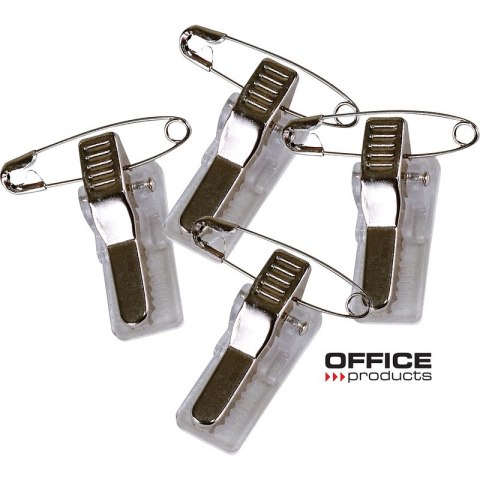 Klipsy do identyfikatora Office Products (100) Office Products