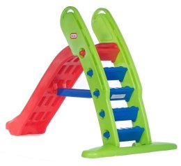 Little Tikes Easy Store Giant Slide Primary Wielka Zjeżdżalnia 180cm 172816 Czerwono-Zielona Little Tikes