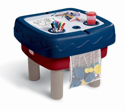 Little Tikes Easy-Store Sand & Water Table Wodny Stół Piaskownica Czerwony Niebieski 451T Little Tikes