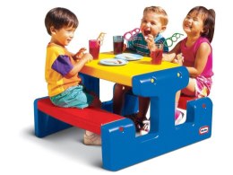 Little Tikes Junior Picnic Table Primary Stolik Do Zabawy 4os. 479500070 Niebieski Little Tikes