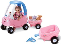 Little Tikes Princess Cozy Coupe® Trailer Przyczepka 621451 Różowa Little Tikes