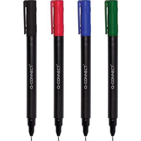 Marker do płyt Q-Connect S 0.4mm zielony, ZIELONY Q-CONNECT