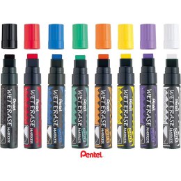 Marker kredowy Pentel Jumbo SMW56 czerwony, CZERWONY Pentel