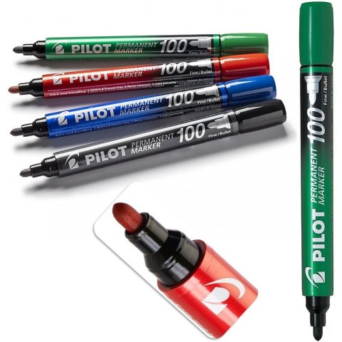 Marker permanentny Pilot SCA-100, CZARNY Pilot