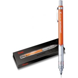 Ołówek automatyczny Pentel GraphGear 300 0.3mm pomarańczowy, POMARAŃCZOWY Pentel