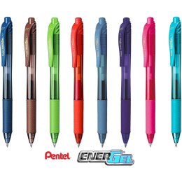 Pióro kulkowe Pentel EnerGel BL107 błekitne, BŁĘKITNY Pentel