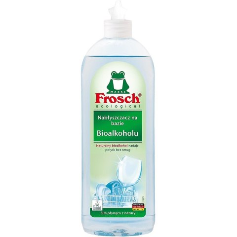 Płyn do nabłyszczający zmywarki Frosch 750ml Bioalkohol Frosch