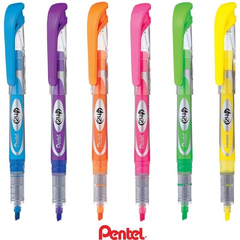 Zakreślacz Pentel SL12 żółty, ŻÓŁTY Pentel