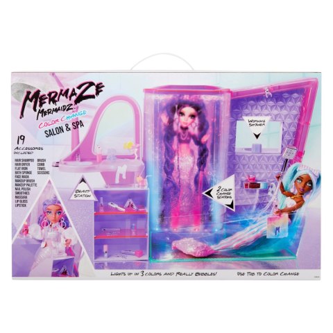 585220EUC Mermaze Mermaidz Salon Playset Mermaze Mermaidz