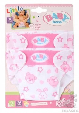 BABY born® Nappies - 2pcs/pack Pieluszki dla Lalki 36cm 828908 Baby Born